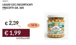 Prezzemolo e Vitale Legud ceci decorticati precotti offerta