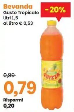 Prix Quality Bevanda Gusto Tropicale offerta