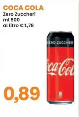 Prix Quality COCA COLA Zero Zuccheri offerta