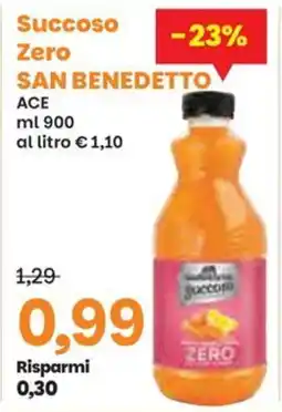 Prix Quality Succoso Zero SAN BENEDETTO offerta