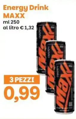Prix Quality Energy Drink MAXX offerta