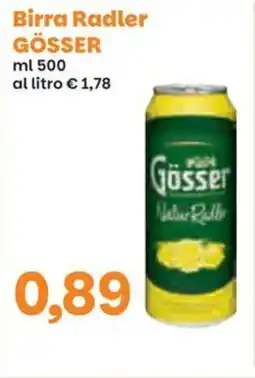 Prix Quality Birra Radler GÖSSER offerta