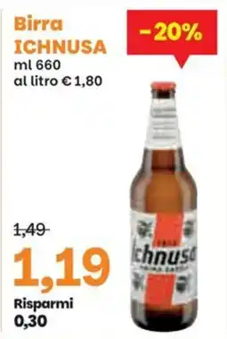 Prix Quality Birra ICHNUSA offerta