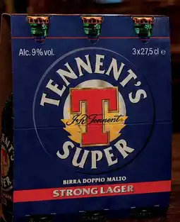 Prix Quality Birra TENNENT'S offerta