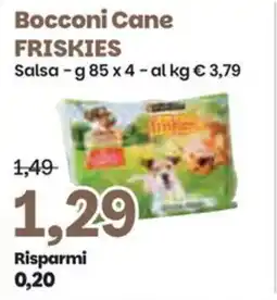Prix Quality Bocconi Cane FRISKIES offerta