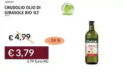 Prezzemolo e Vitale Crudolio olio di girasole bio offerta