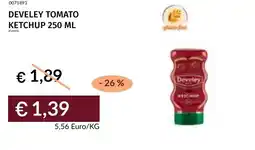 Prezzemolo e Vitale Develey tomato ketchup offerta