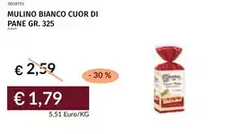Prezzemolo e Vitale Mulino bianco cuor di pane offerta