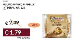 Prezzemolo e Vitale Mulino bianco piadelle integrali offerta