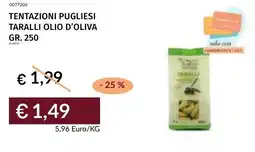 Prezzemolo e Vitale Tentazioni pugliesi taralli olio d'oliva offerta