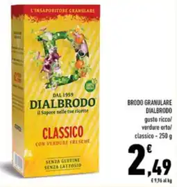 Conad Brodo granulare DIALBRODO offerta
