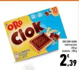 Conad Oro ciok SAIWA offerta