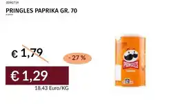 Prezzemolo e Vitale Pringles paprika offerta