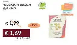 Prezzemolo e Vitale Figuli ceciri snack ai ceci offerta