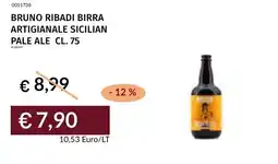 Prezzemolo e Vitale Bruno ribadi birra artigianale sicilian pale ale offerta