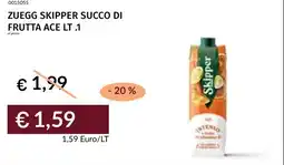 Prezzemolo e Vitale Zuegg skipper succo di frutta ace offerta