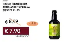 Prezzemolo e Vitale Bruno ribadi birra artigianale siciliana pilsner offerta