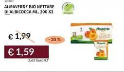 Prezzemolo e Vitale Almaverde bio nettare di albicocca offerta