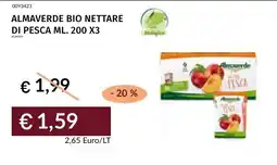 Prezzemolo e Vitale Almaverde bio nettare di pesca offerta