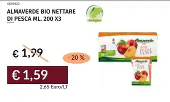 Prezzemolo e Vitale Almaverde bio nettare di pesca offerta