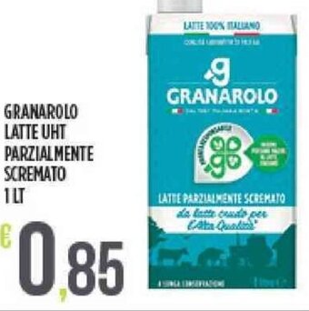 Supermercato Pollio Granarolo Latte UHT Parzialmente Scremato 1 Lt offerta