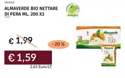 Prezzemolo e Vitale Almaverde bio nettare di pera offerta