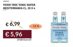 Prezzemolo e Vitale Fever tree tonic water mediterranea offerta