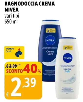 Bagnodoccia crema NIVEA