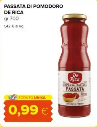 Tigre Passata di pomodoro DE RICA offerta