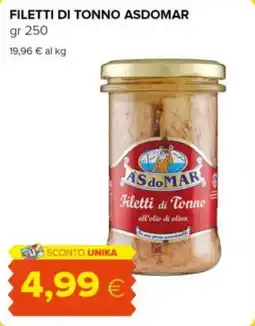 Tigre Filetti di tonno ASDOMAR offerta