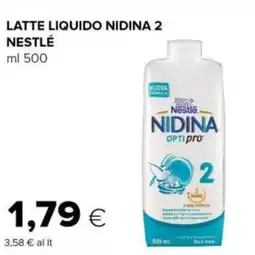 Tigre Latte liquido nidina 2 NESTLÉ offerta