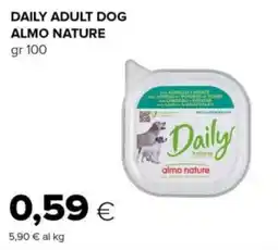 Tigre Daily adult dog ALMO NATURE offerta