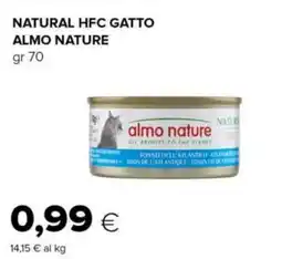 Tigre Natural hfc gatto ALMO NATURE offerta