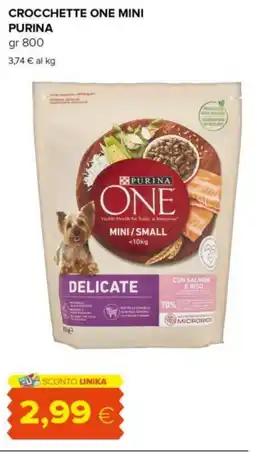 Tigre Crocchette one mini PURINA offerta