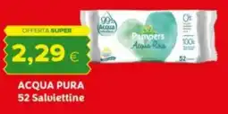 Tigre Pampers acqua pura 52 salviettine offerta