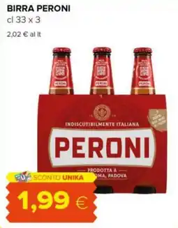 Tigre Birra PERONI offerta
