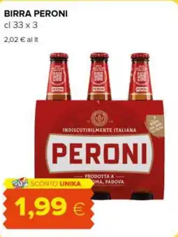 Tigre Birra PERONI offerta