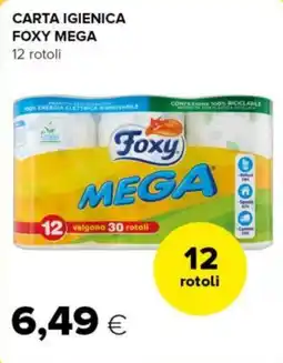 Tigre Carta igienica FOXY MEGA offerta