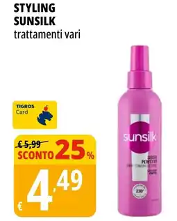 Tigros Styling SUNSILK offerta