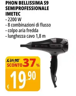 Tigros Phon bellissima S9 semiprofessionale imetec offerta