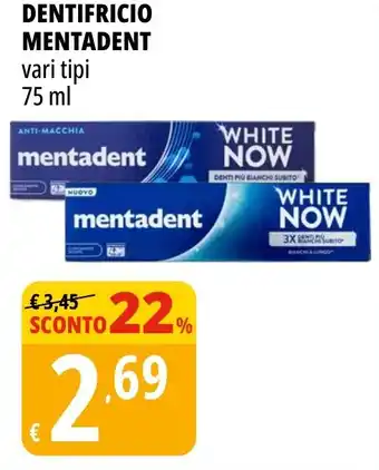 Dentifricio MENTADENT