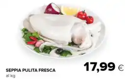 Tigre Seppia pulita fresca offerta