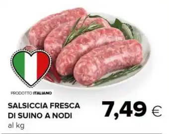 Tigre Salsiccia fresca di suino a nodi offerta