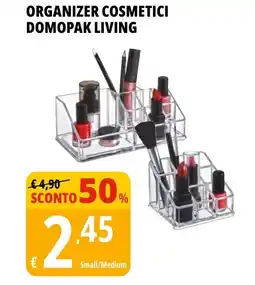 Tigros Organizer cosmetici domopak living offerta