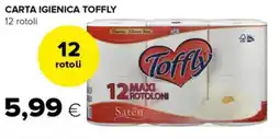 Tigre Carta igienica TOFFLY offerta