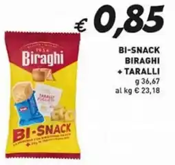 Coal Bi-snack biraghi + taralli offerta
