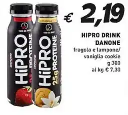 Coal Hipro drink danone fragola e lampone/ vaniglia cookie offerta