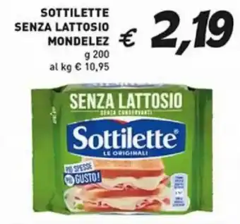 Sottilette senza lattosio mondelez