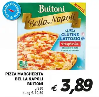 Pizza margherita bella napoli BUITONI