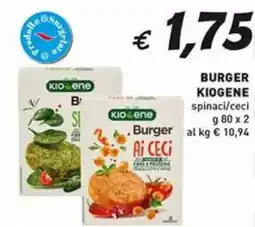 Coal Burger kiogene spinaci/ceci offerta